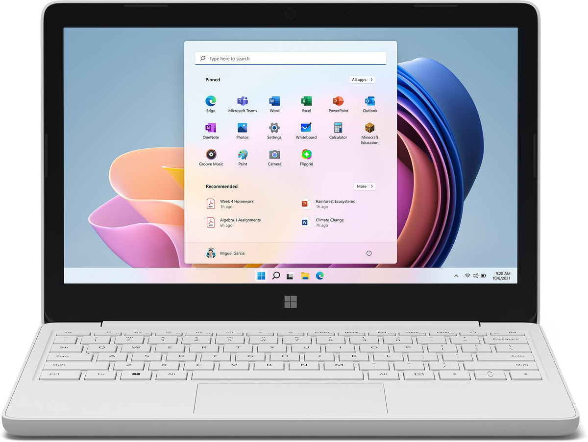 Microsoft Surface Laptop SE 29.5 cm (11.6") HD Intel® Celeron® N N4120 8 GB DDR4-SDRAM 128 GB eMMC Wi-Fi 5 (802.11ac) Windows 11 SE Grey