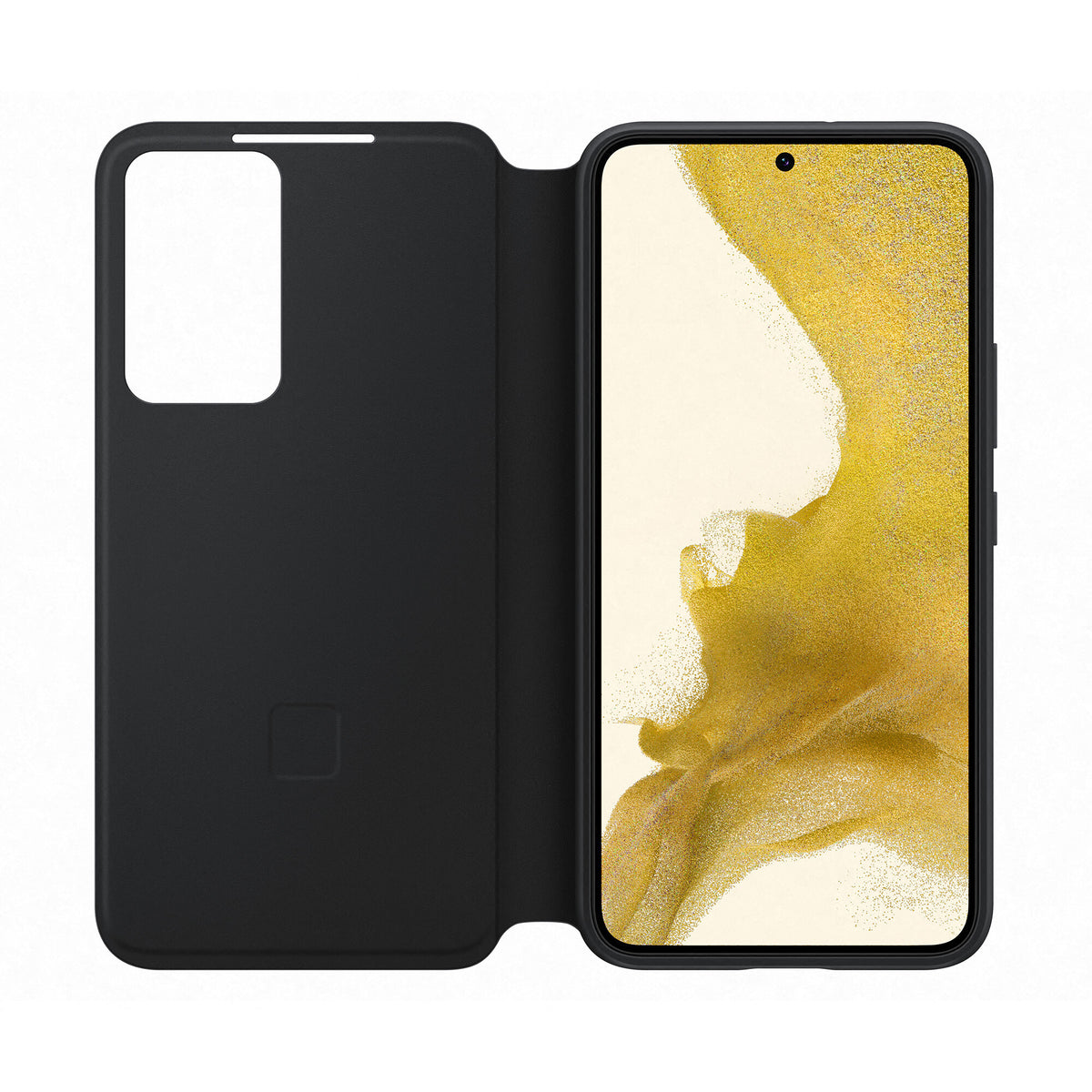 Samsung Smart Clear View Cover for Galaxy S22 in Graphite