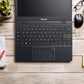 ASUS Vivobook Go 14 E410KA-EK217WS Intel® Celeron® N N4500 Laptop 35.6 cm (14") Full HD 4 GB DDR4-SDRAM 128 GB eMMC Wi-Fi 5 (802.11ac) Windows 11 Home in S mode Blue
