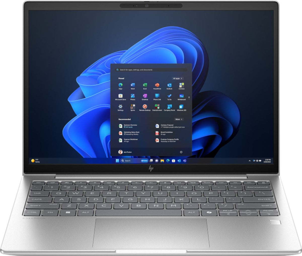 HP EliteBook 6 G1i 13 inch Notebook AI PC Wolf Pro Security Edition Intel Core Ultra 5 225U Laptop 33.8 cm (13.3") Touchscreen WUXGA 16 GB DDR5-SDRAM 512 GB SSD Wi-Fi 7 (802.11be) Windows 11 Pro Silver