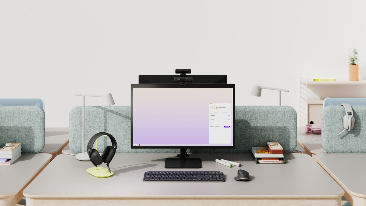 Logitech Zone Vibe Wireless - Wireless Headset for Graphite