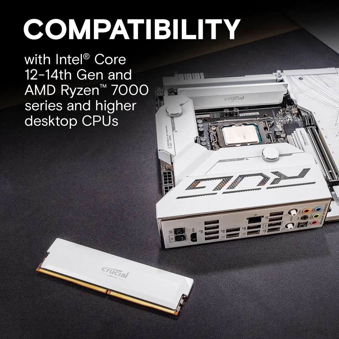 Crucial Pro Overclocking - 32 GB 2 x 16 GB DDR5 6000 MHz memory module
