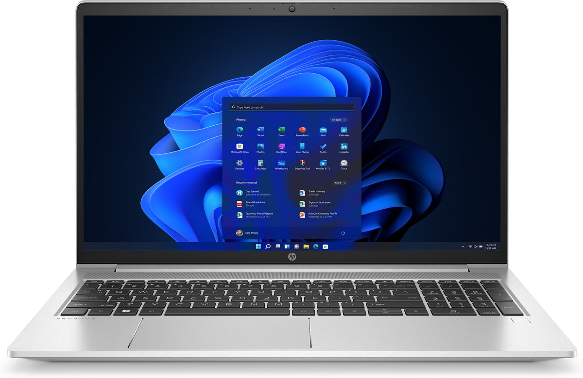 HP ProBook 450 G9 Notebook "Wolf Pro Security Edition" - 39.6cm (15.6") - Intel Core i5-1235U - 16 GB DDR4-SDRAM - 512GB SSD - Windows 11 Pro - Silver