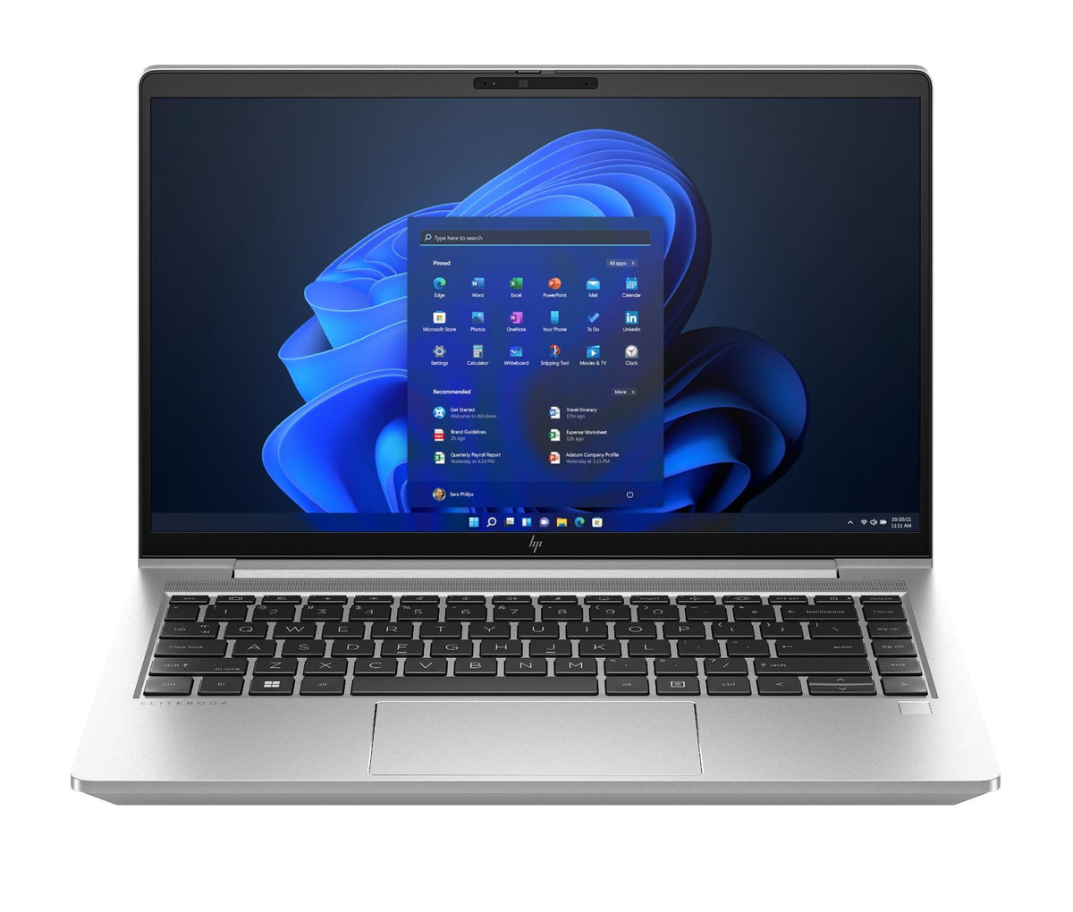 HP EliteBook G10 Intel® Core™ i7 i7-1355U Laptop 35.6 cm (14") Full HD 16 GB DDR4-SDRAM 512 GB SSD Wi-Fi 6E (802.11ax) Windows 11 Pro Silver