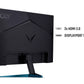 Acer Nitro VG280K - 71.1 cm (28") - 3840 x 2160 pixels 4K UHD LED Monitor