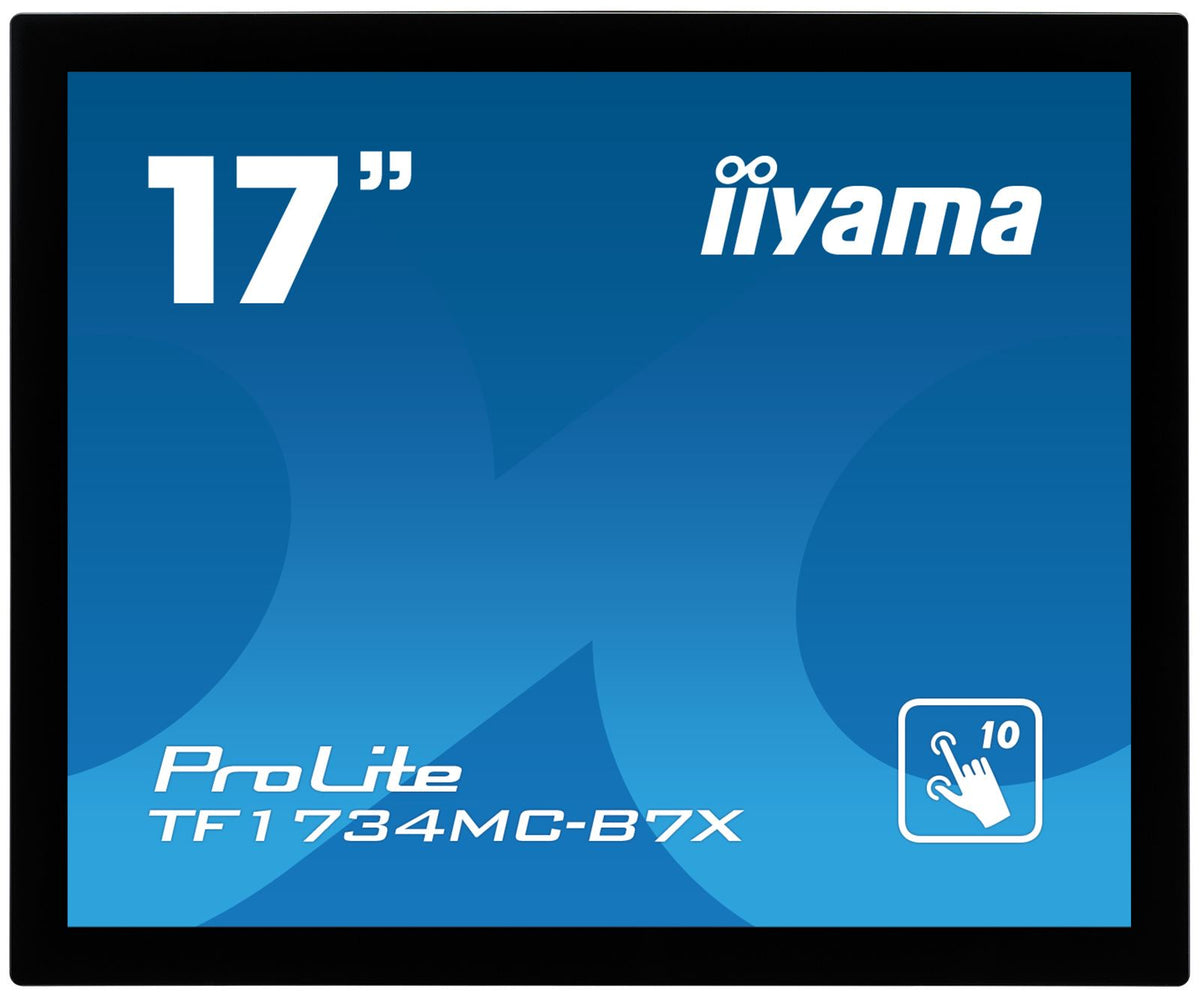 iiyama ProLite TF1734MC-B7X Computer Monitor 43.2 cm (17") 1280 x 1024 pixels SXGA LED Touchscreen Black