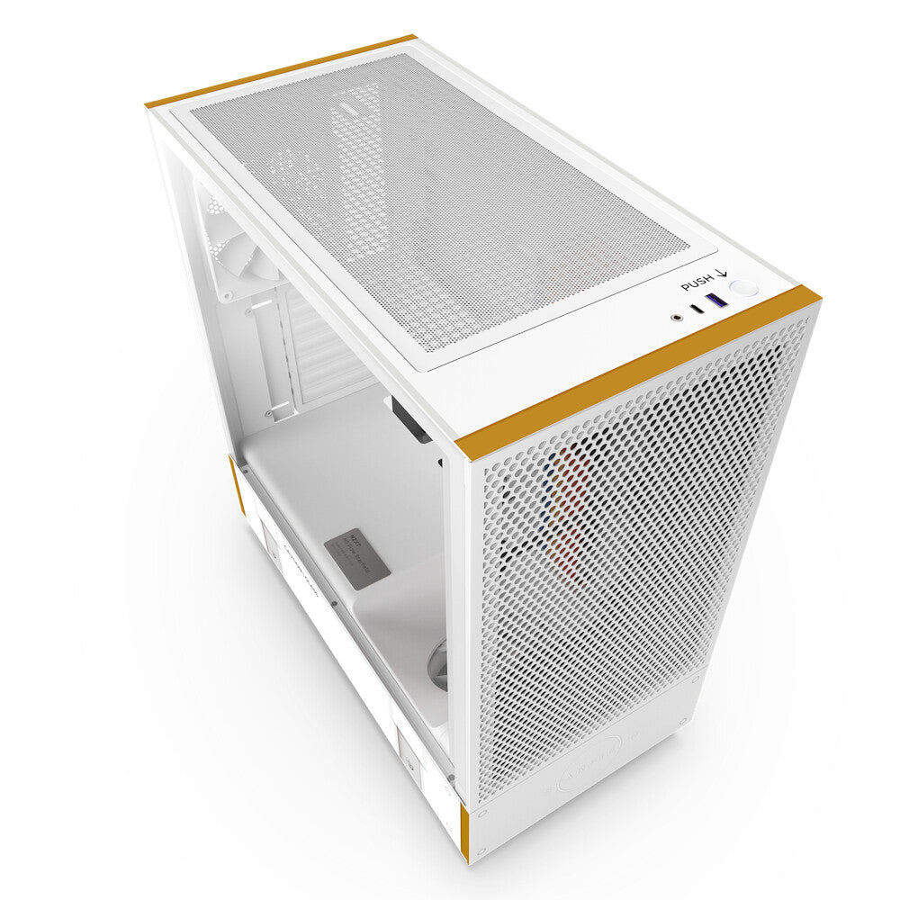 NZXT H5 Flow "Starfield Edition" - ATX Mid Tower Case in White