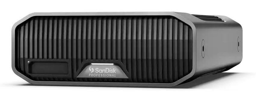 SanDisk G-DRIVE PROJECT external hard drive 26 TB 7200 RPM USB Type-C 3.2 Gen 2 (3.1 Gen 2) Grey