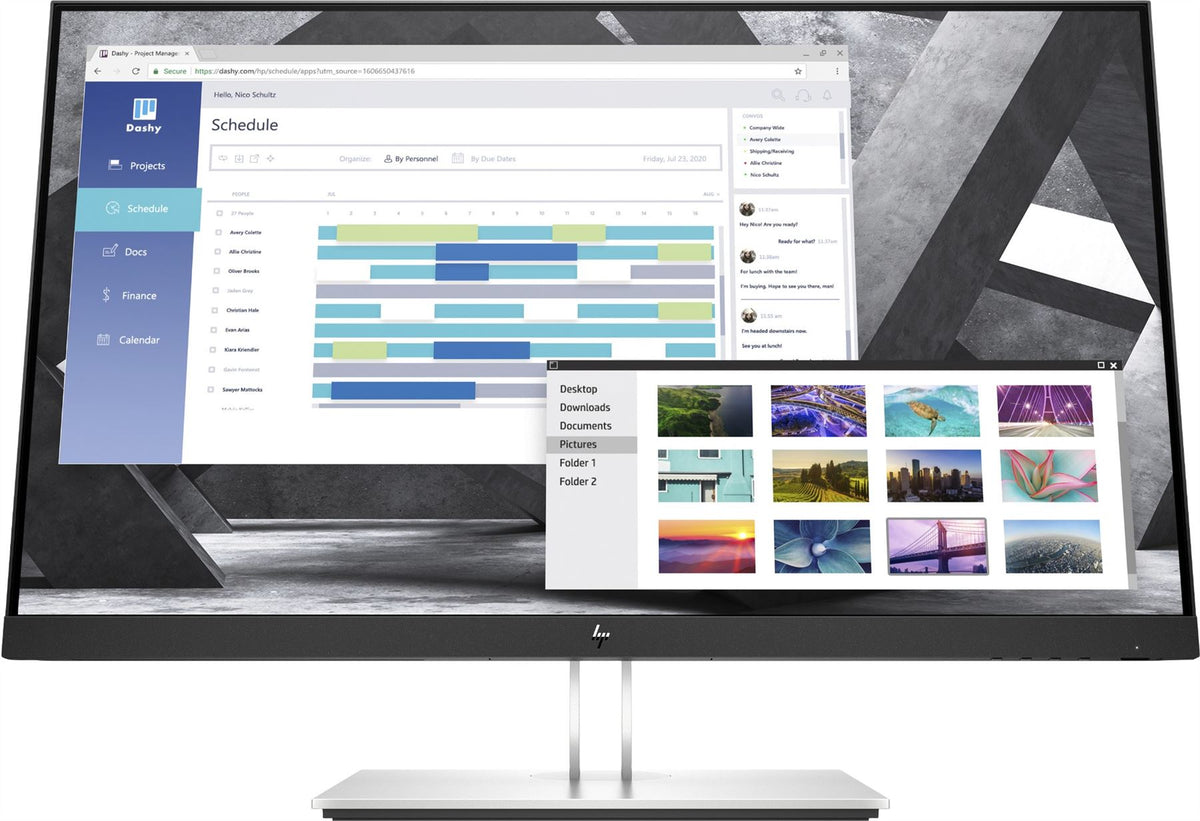 HP E27q G4 computer monitor 68.6 cm (27") 2560 x 1440 pixels Quad HD