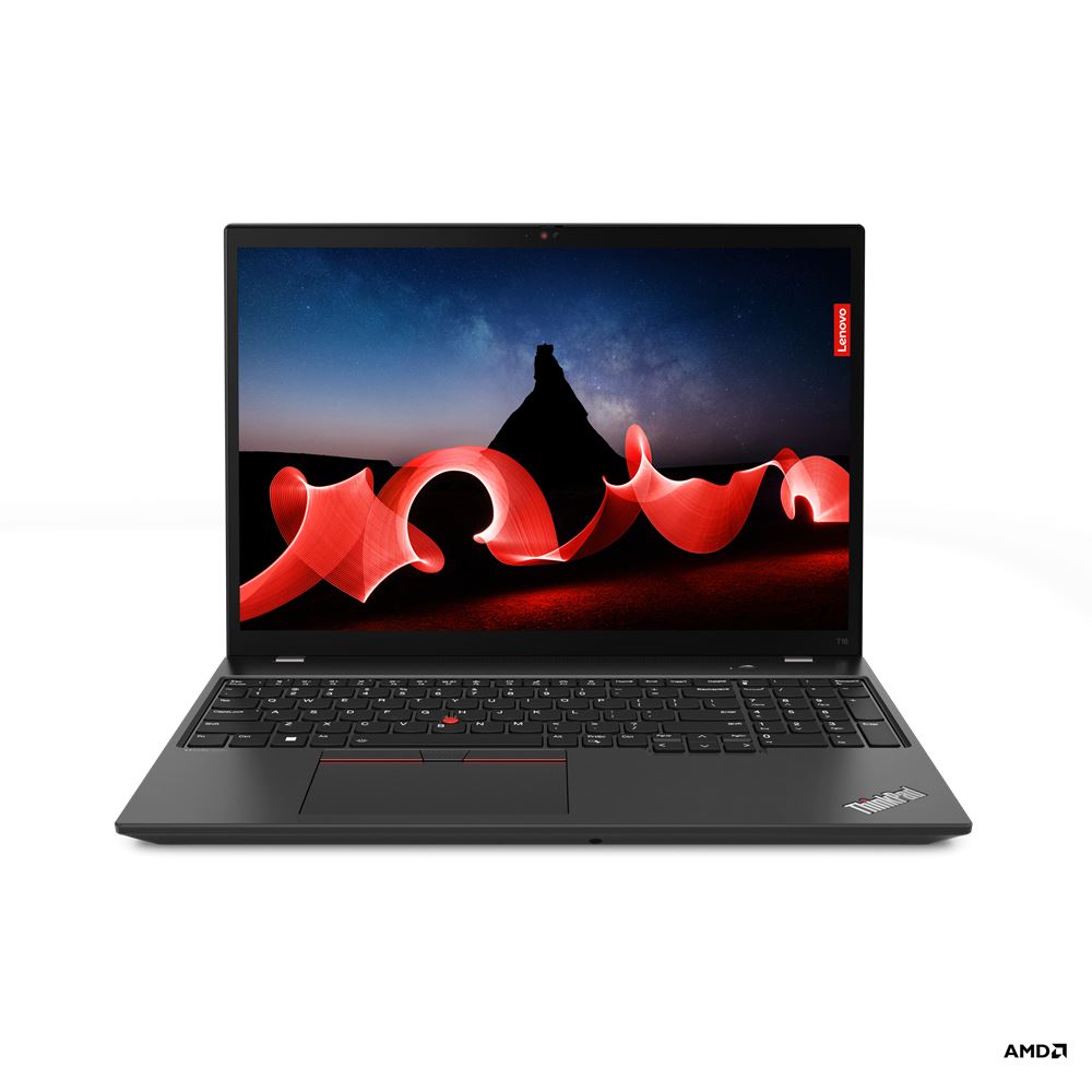 Lenovo ThinkPad T16 Gen 2 (AMD) 16" Laptop - AMD Ryzen 7 PRO 7840U - 16 GB LPDDR5x-SDRAM - 512 GB SSD - Windows 11 Pro - Black