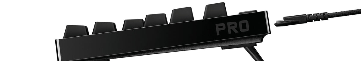 Logitech G - G PRO TKL - USB Wired RGB Mechanical Gaming Keyboard in Black (QWERTY UK)