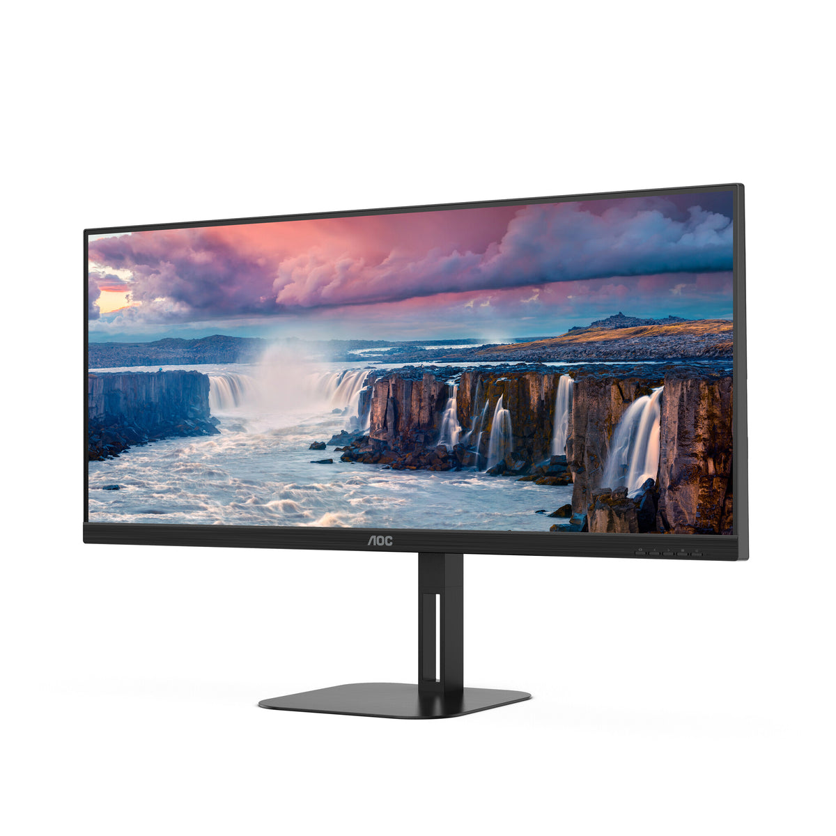 AOC V5 U34V5C/BK - 86.4 cm (34") - 3440 x 1440 pixels UltraWide QHD LCD Monitor