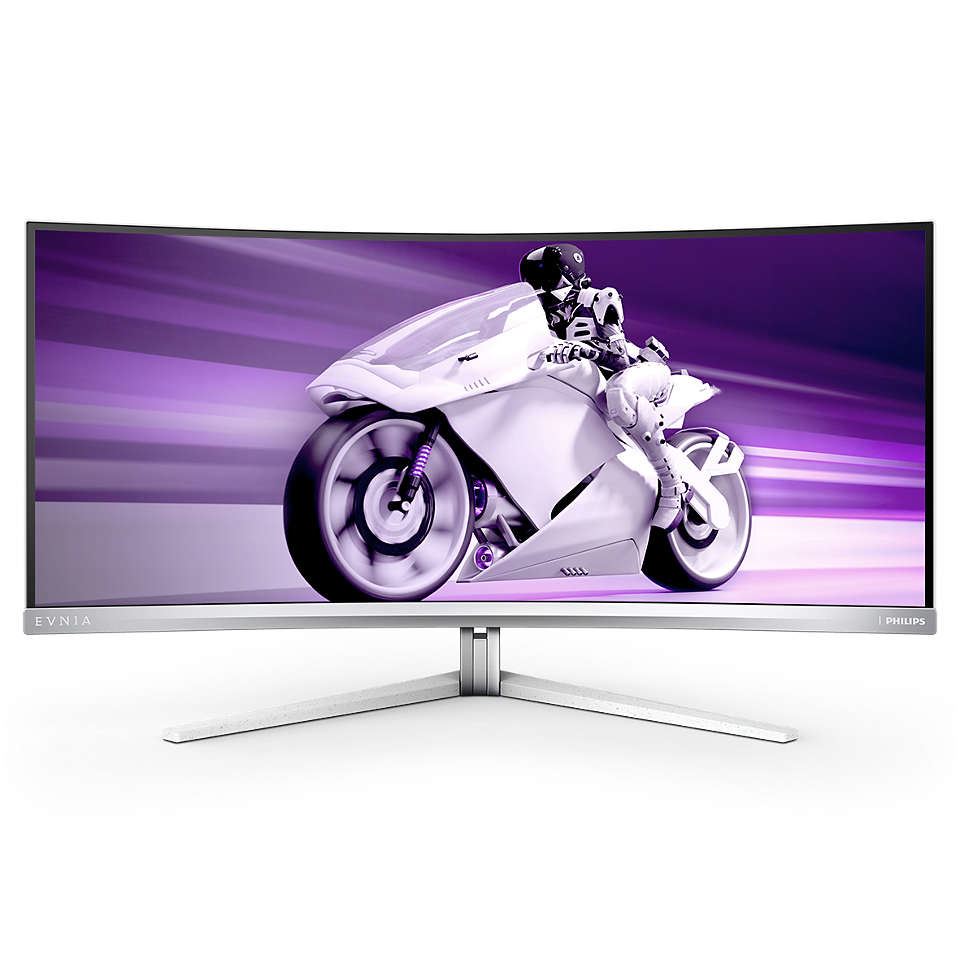 Philips 34M2C8600/00 Computer Monitor 86.4 cm (34") 3440 x 1440 pixels Wide Quad HD OLED White