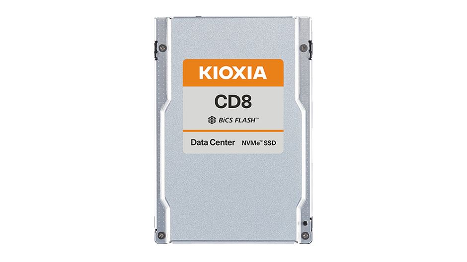 Kioxia CD8-R 2.5" 3.84 TB PCI Express 4.0 BiCS FLASH TLC NVMe