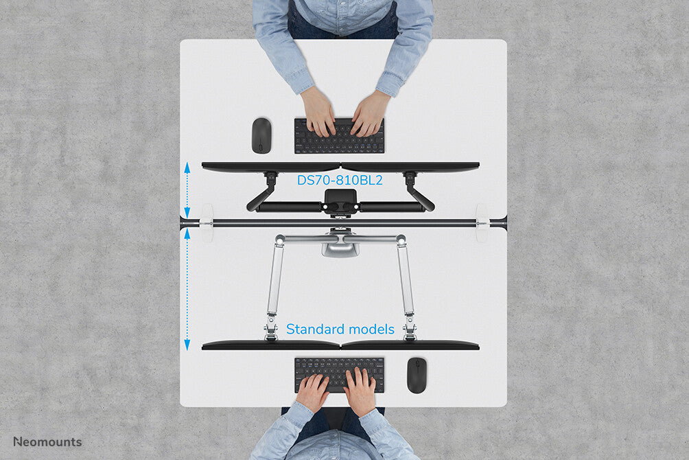 Neomounts DS70-810BL2 - Desk monitor mount for 43.2 cm (17") to 81.3 cm (32")