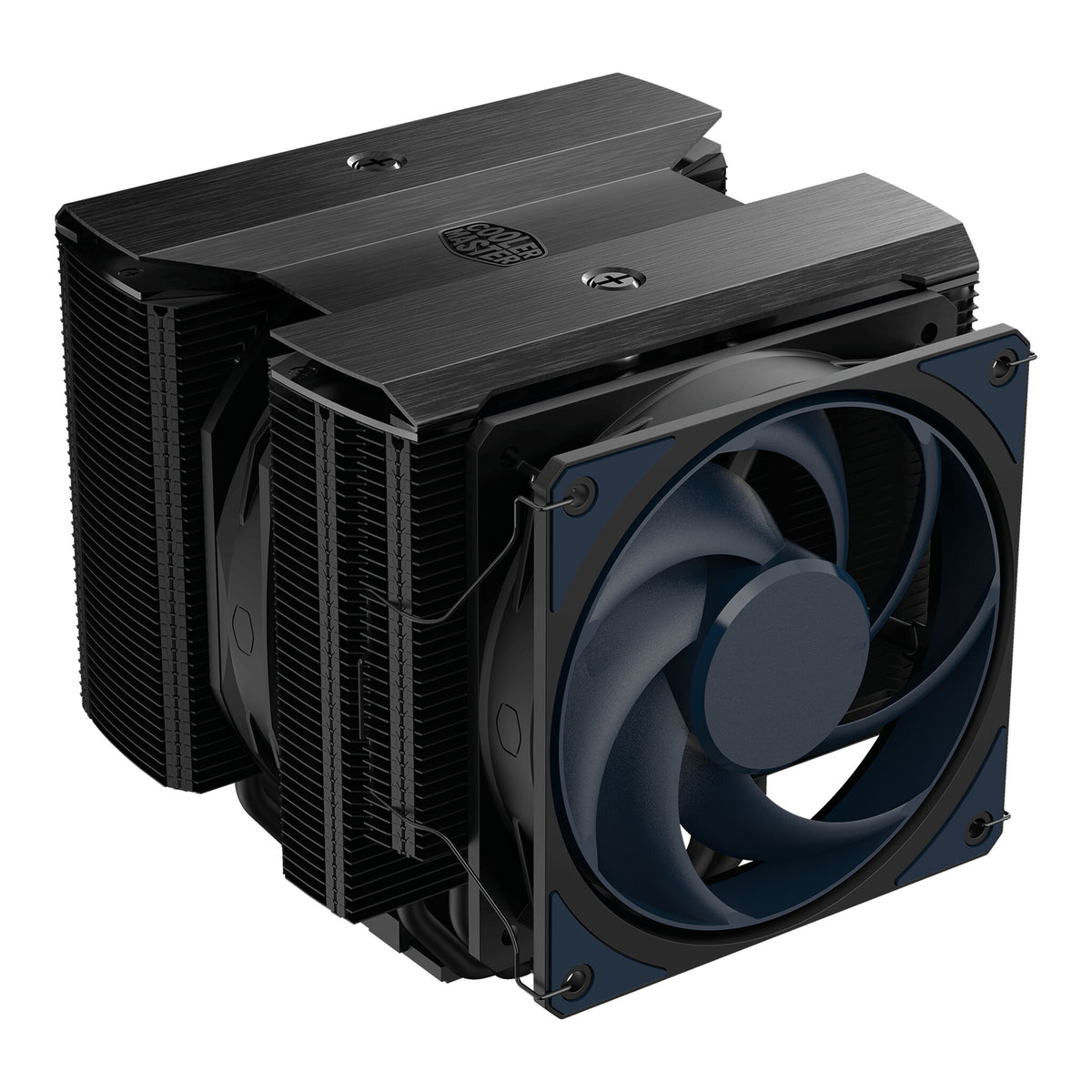 Cooler Master MasterAir MA824 Stealth - Air CPU Cooler in Black - 120/135 mm