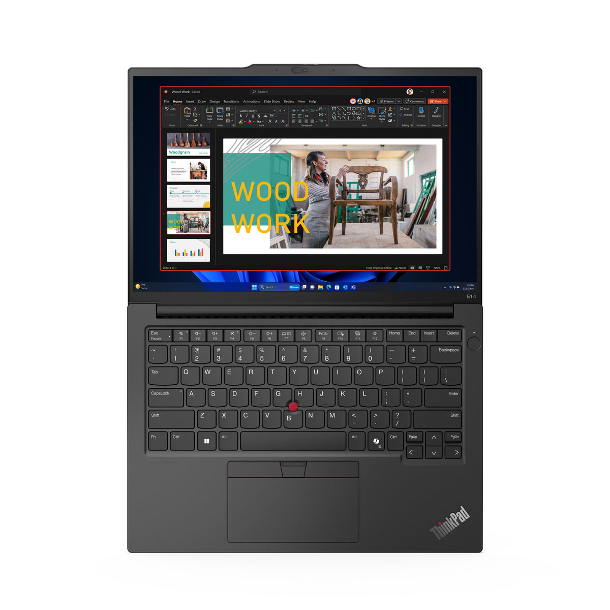 Lenovo ThinkPad E14 Gen 6 - Laptop 35.6 cm (14") - Intel Core Ultra 5 125U - 16 GB DDR5-SDRAM - 256 GB SSD - Wi-Fi 6E - Windows 11 Pro - Black