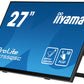 iiyama ProLite T2755QSC-B1 - 68.6 cm (27") - 2560 x 1440 pixels Full HD LCD Touchscreen Monitor