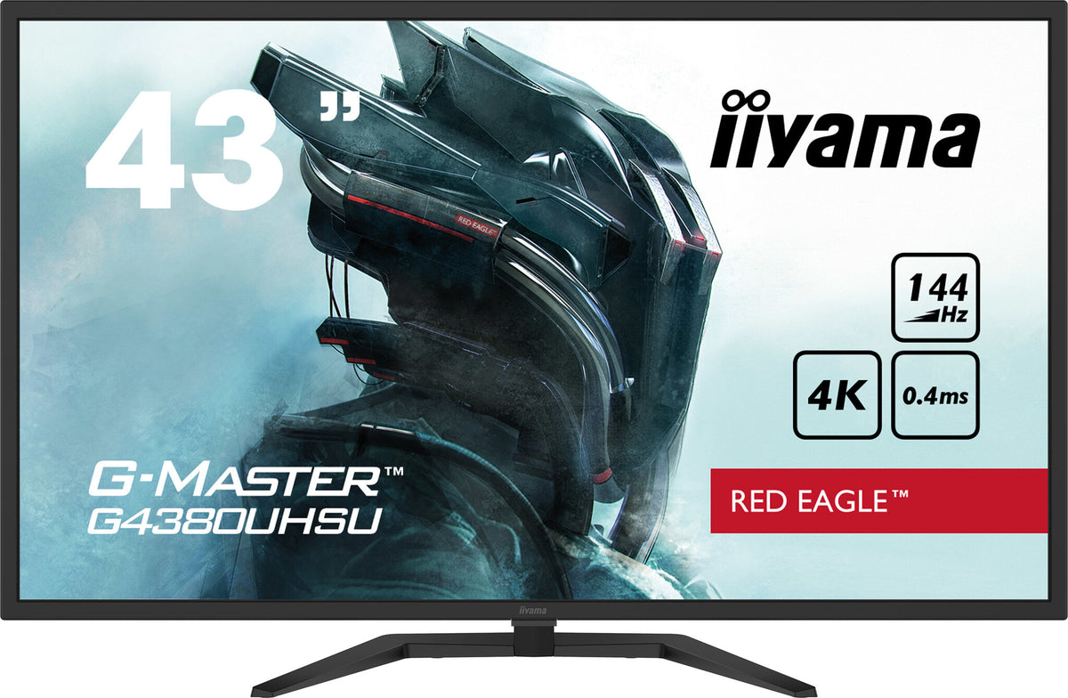 iiyama G-MASTER G4380UHSU-B1 - 108 cm (42.5") - 3840 x 2160 pixels 4K UHD LED Monitor