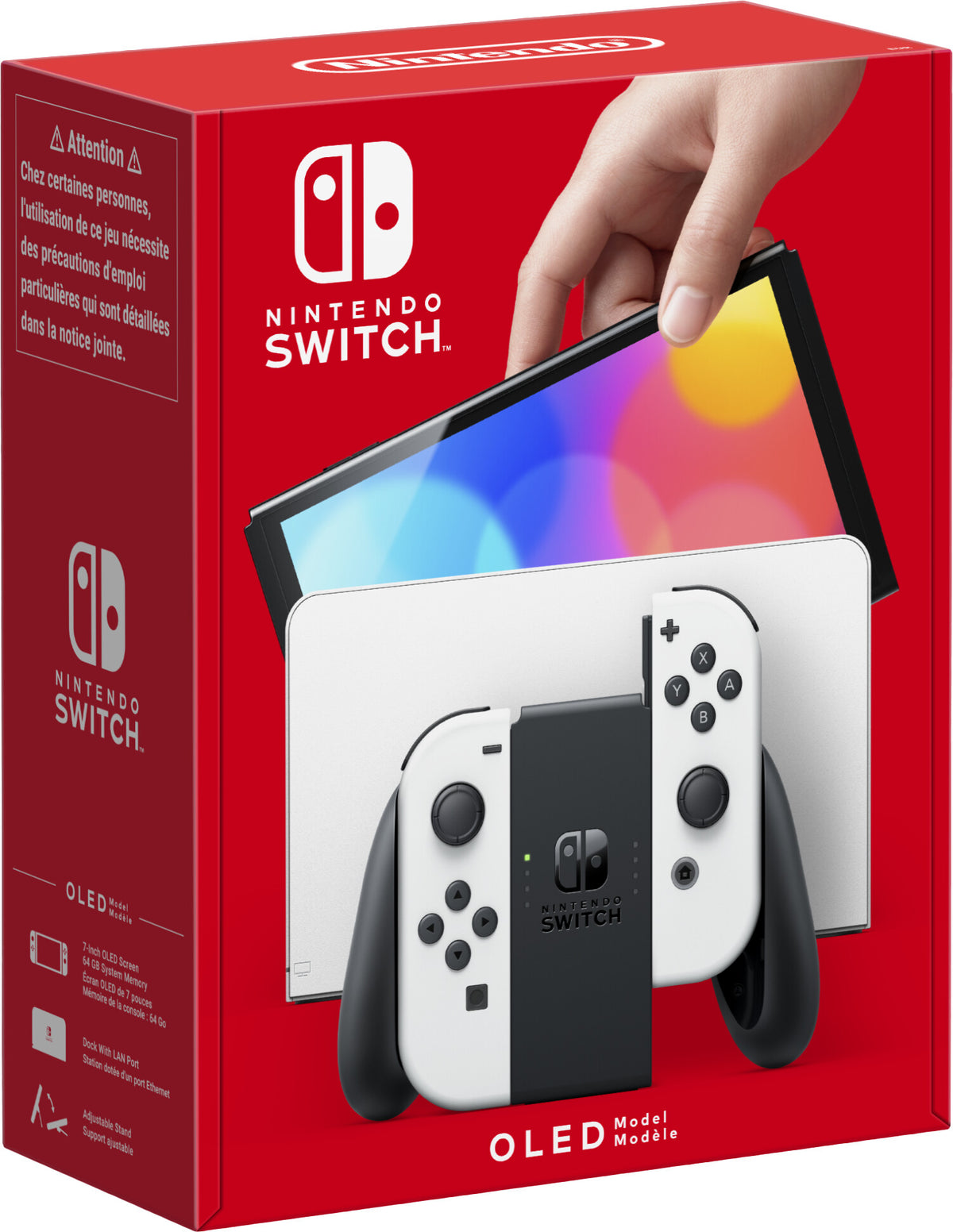 Nintendo Switch OLED - 64GB - White