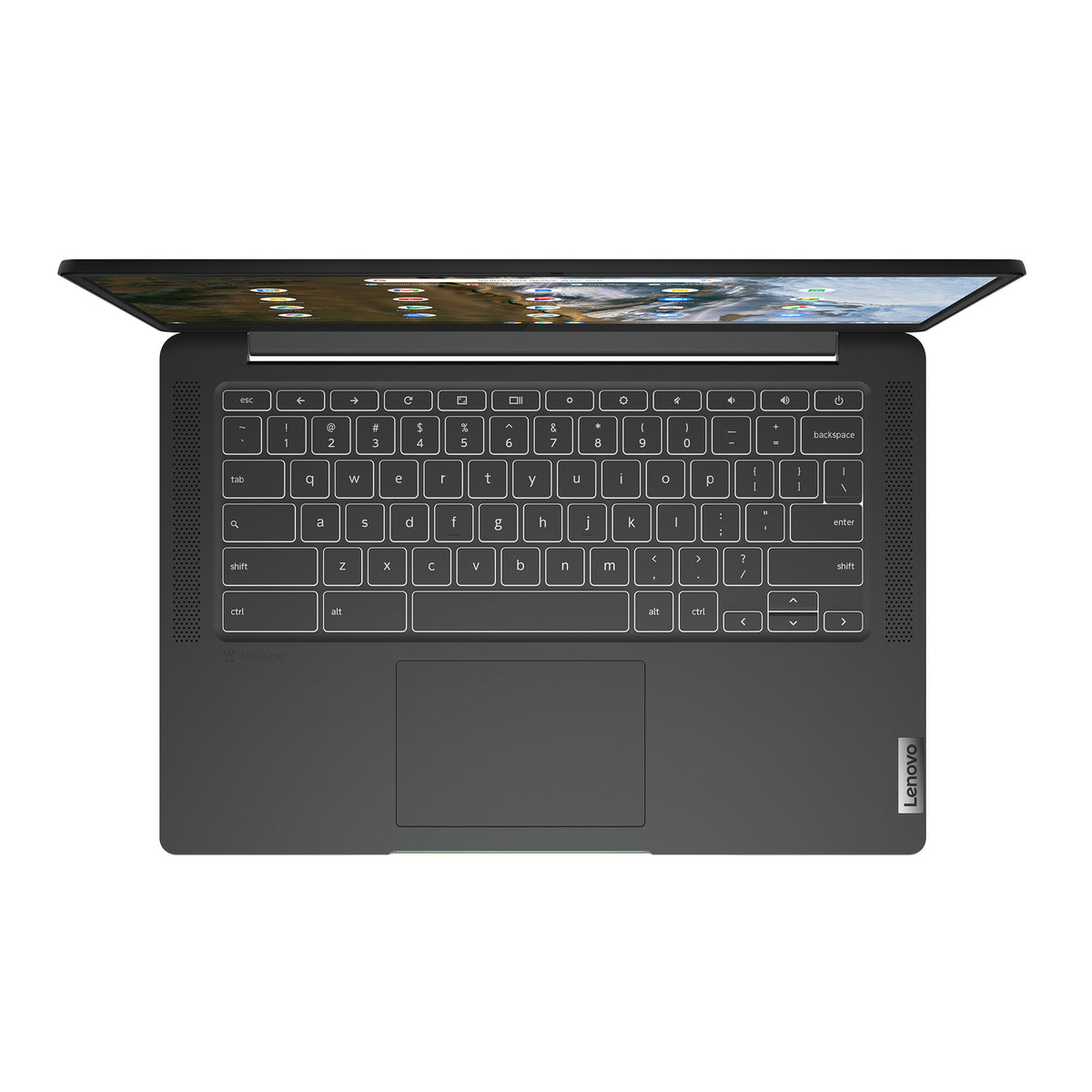 Lenovo IdeaPad 5 Chromebook - 35.6 cm (14") - Intel® Pentium® Gold 7505 - 4 GB LPDDR4x-SDRAM - 128 GB SSD - Wi-Fi 6 - ChromeOS - Grey