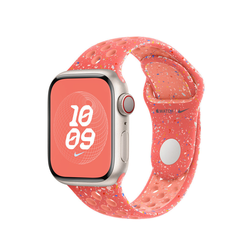 Apple MUUX3ZM/A - 41mm Magic Ember Nike Sport Band - S/M