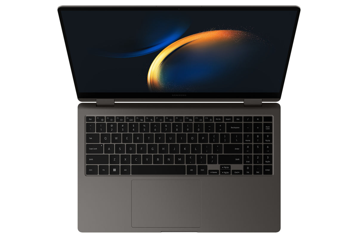 Samsung Galaxy Book3 360 Hybrid (2-in-1) - 39.6 cm (15.6&quot;) - Touchscreen - Intel® Core™ i5-1340P - 8 GB LPDDR4x-SDRAM - 256 GB SSD - Wi-Fi 6E - Windows 11 Home - Graphite