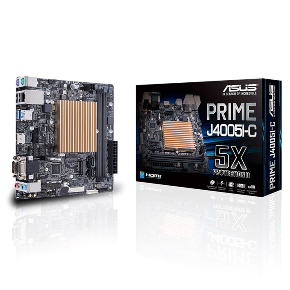 ASUS PRIME J4005I-C  Mini ITX motherboard - Integrated CPU