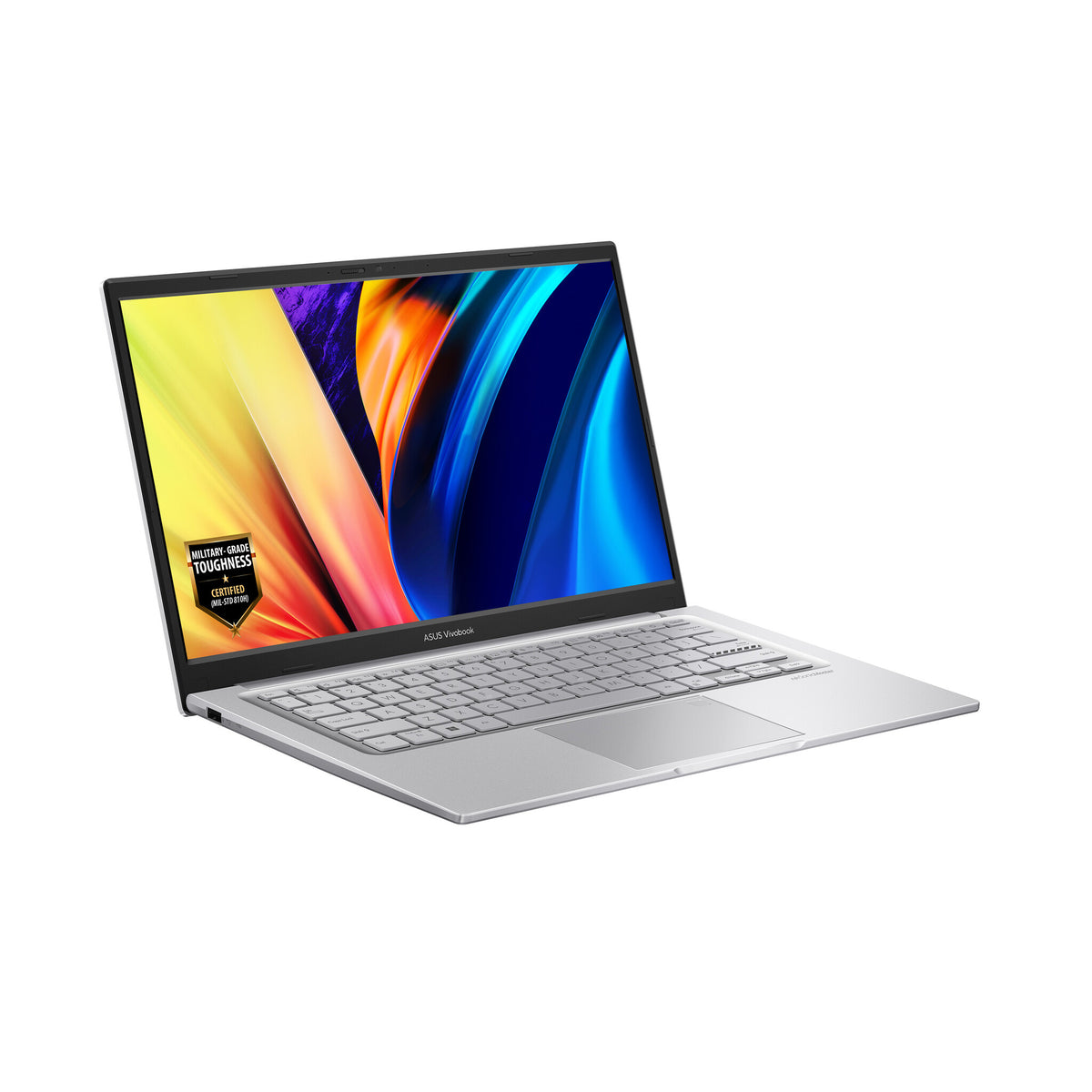 ASUS VivoBook 14 Laptop - 35.6 cm (14&quot;) - Intel® Core™ i7-1355U - 16 GB DDR4-SDRAM - 512 GB SSD - Wi-Fi 6E - Windows 11 Home - Silver