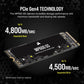 Corsair MP600 GS - PCI Express 4.0 3D TLC NAND NVMe M.2 SSD - 1 TB