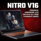 Acer Nitro V 16 Gaming Laptop - 40.6 cm (16") - AMD Ryzen 7 8845HS - 16 GB DDR5-SDRAM - 512 GB SSD - NVIDIA GeForce RTX 3050 - Wi-Fi 6 - Windows 11 Home - Black