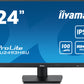 iiyama ProLite XU2493HSU-B6 - 61 cm (24") - 1920 x 1080 pixels Full HD LED Monitor