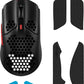 HyperX Pulsefire Haste - USB Type-A Gaming Mouse in Black / Red - 16,000 DPI