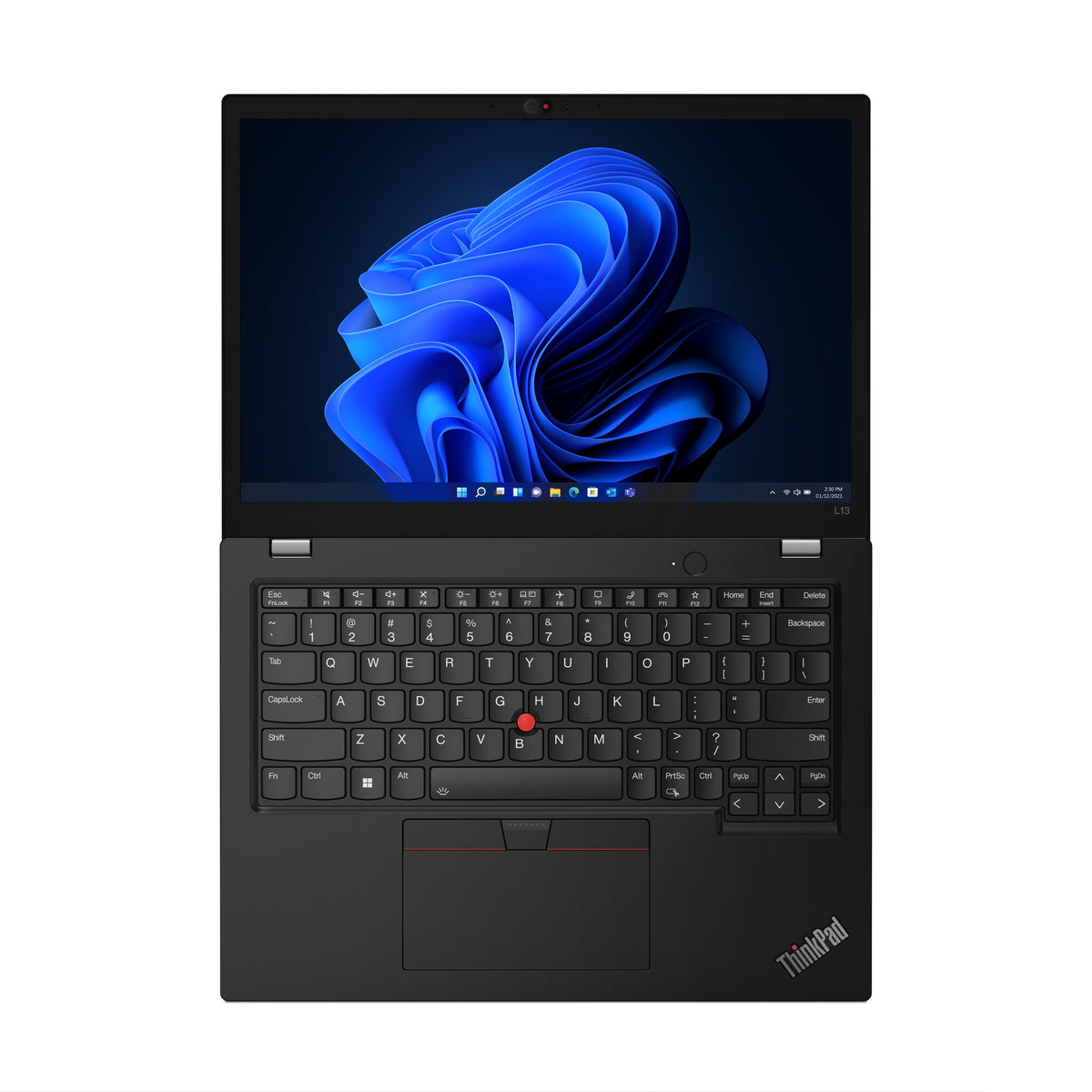 Lenovo ThinkPad L13 Laptop - 33.8 cm (13.3") - Intel® Core™ i5-1235U - 8 GB DDR4-SDRAM - 256 GB SSD - Wi-Fi 6 - Windows 11 Pro - Black