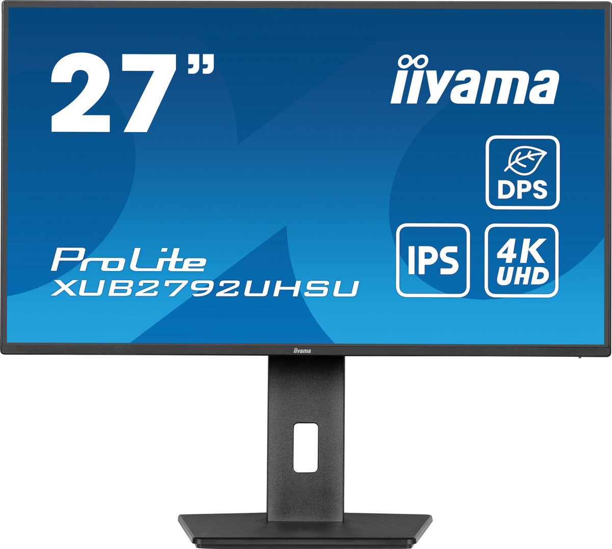 iiyama ProLite XUB2792UHSU-B6 - 68.6 cm (27&quot;) - 3840 x 2160 pixels Dual UHD LED Monitor