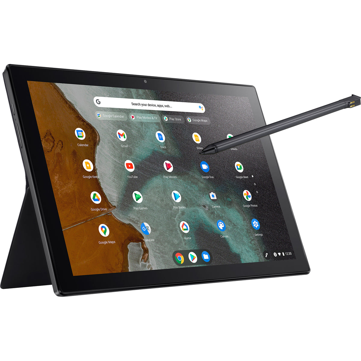 ASUS Chromebook - 26.7 cm (10.5") - Touchscreen - MediaTek MT8183 - 4 GB LPDDR4x-SDRAM - 128 GB eMMC - Wi-Fi 5 - ChromeOS - Grey