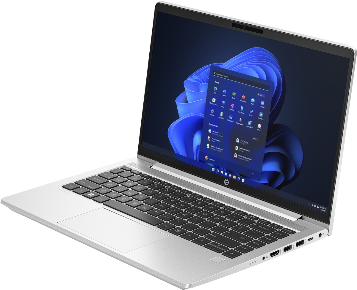 HP ProBook 445 G10 Laptop - 35.6 cm (14") - AMD Ryzen™ 5 7530U - 8 GB DDR4-SDRAM - 256 GB SSD - Wi-Fi 6E - Windows 10 Pro - Silver