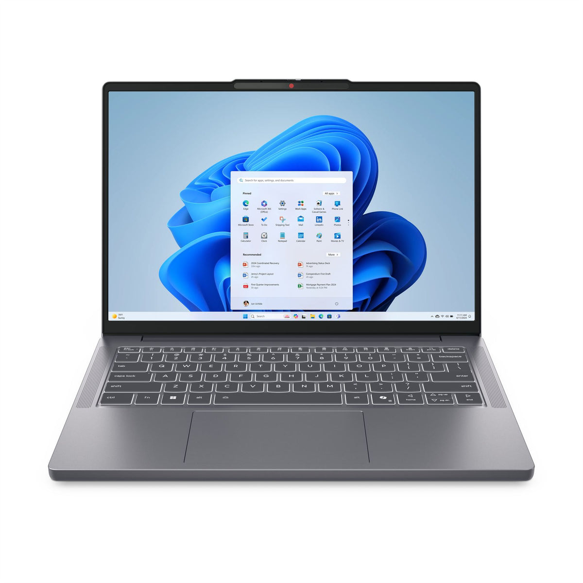Lenovo IdeaPad Slim 3 14IRH10 Intel� Core™ i5 i5-13420H Laptop 35.6 cm (14") WUXGA 8 GB DDR5-SDRAM 512 GB SSD Wi-Fi 7 (802.11be) Windows 11 Home English Grey