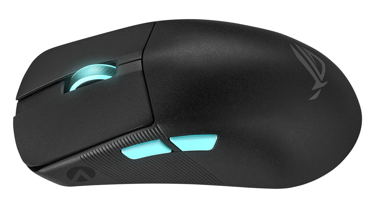 ASUS ROG Harpe Ace "Aim Lab Edition" - RF Wireless + Bluetooth + USB Type-C Opto-mechanical Mouse in Black - 36,000 DPI