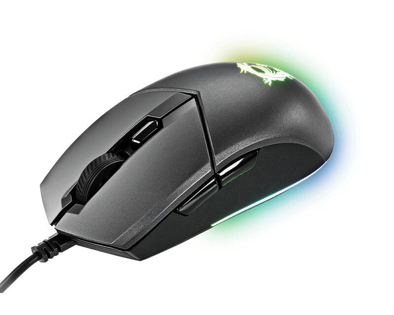 MSI CLUTCH GM11 - USB Type-A Optical Gaming Mouse in Black - 5,000 DPI