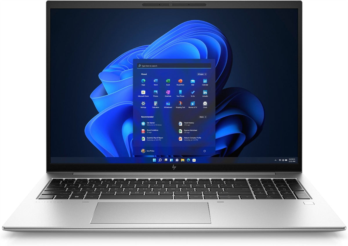 HP EliteBook 860 G9 i7-1260P Notebook 40.6 cm (16&quot;) WUXGA Intel Core i7 16 GB DDR5-SDRAM 512 GB SSD Wi-Fi 6E (802.11ax) Windows 11 Pro Silve