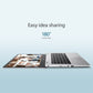 ASUS Chromebook CX1400CKA-EK0078- 35.6 cm (14") - 64 GB - 4 GB - Wi-Fi 6 - ChromeOS - Silver