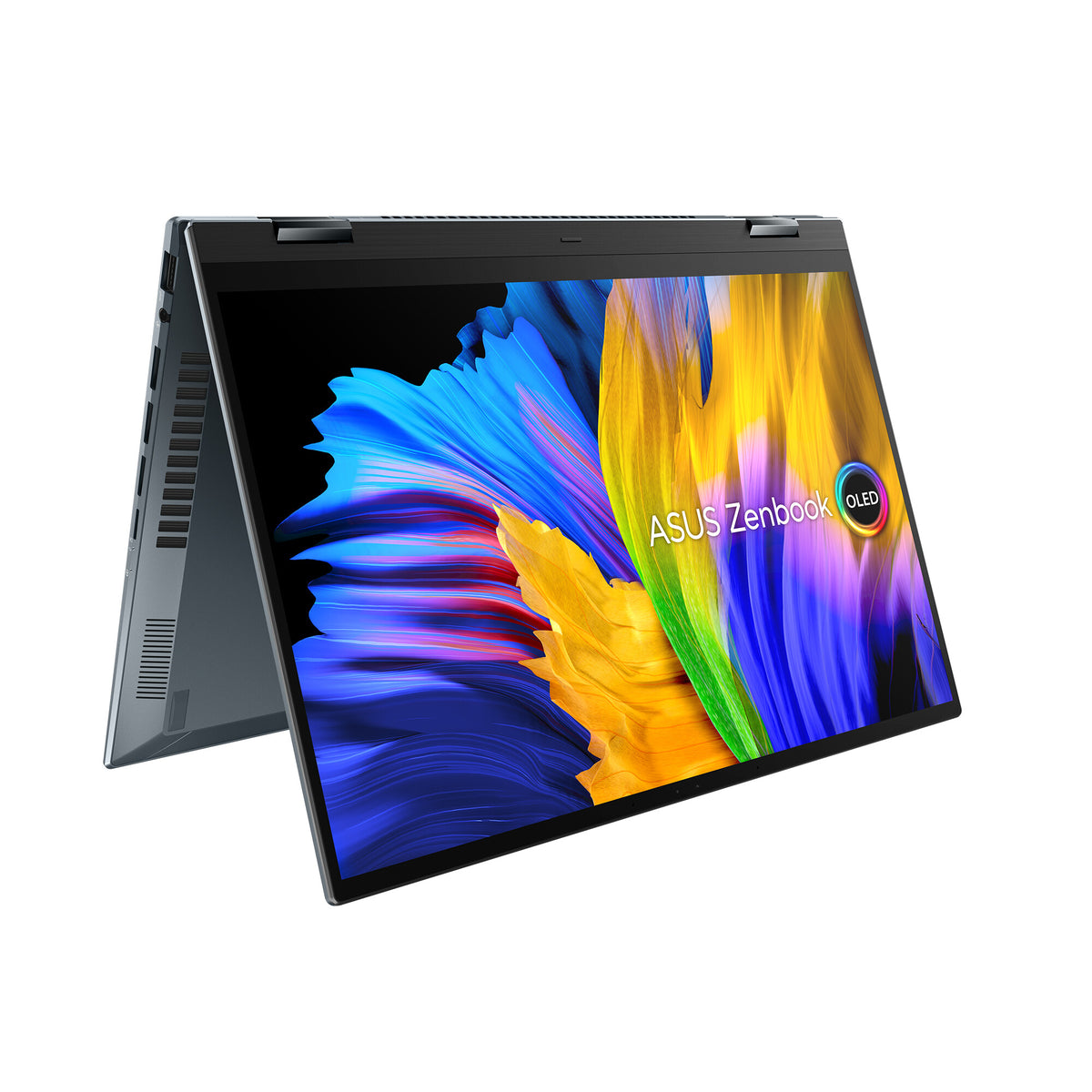 ASUS Zenbook 14 Flip OLED Hybrid (2-in-1) - 35.6 cm (14&quot;) - Touchscreen - Intel® Core™ i5-12500H - 16 GB LPDDR5-SDRAM - 512 GB SSD - Wi-Fi 6E - Windows 11 Home - Grey