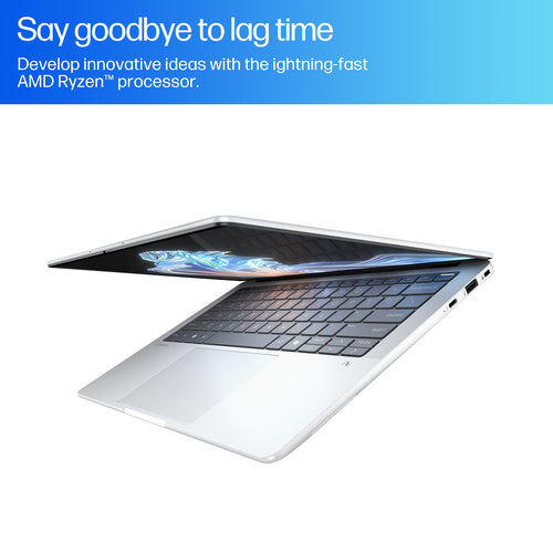 HP G1a Laptop - 35.6 cm (14&quot;) - AMD Ryzen AI 7 PRO 360 - 32 GB LPDDR5x-SDRAM - 512 GB SSD - Wi-Fi 7 - Windows 11 Pro - Silver