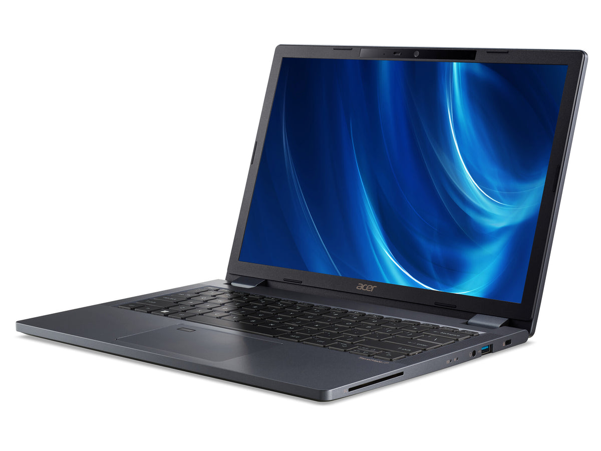 Acer TravelMate P4 Laptop - 33.78 cm (13.3") - Intel® Core™ i5-1335U - 16GB DDR4-SDRAM - 512GB SSD - Wi-Fi 6E - Windows 11 Pro - Blue