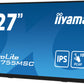iiyama ProLite T2755MSC-B1 - 68.6 cm (27") - 1920 x 1080 pixels Full HD LED Touchscreen Tabletop Monitor