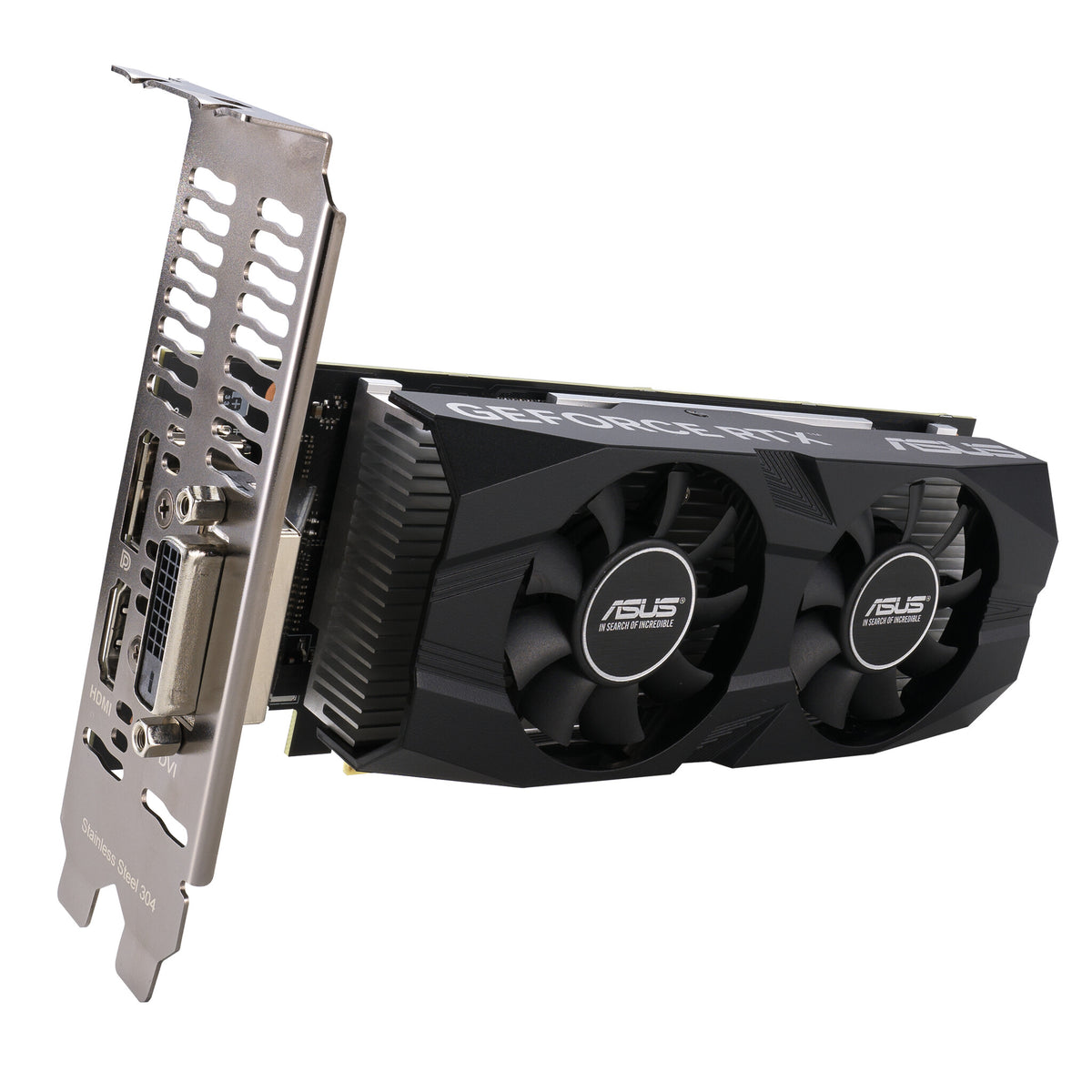 ASUS Low Profile "BRK OC Edition" - NVIDIA 6 GB GDDR6 GeForce RTX 3050 graphics card