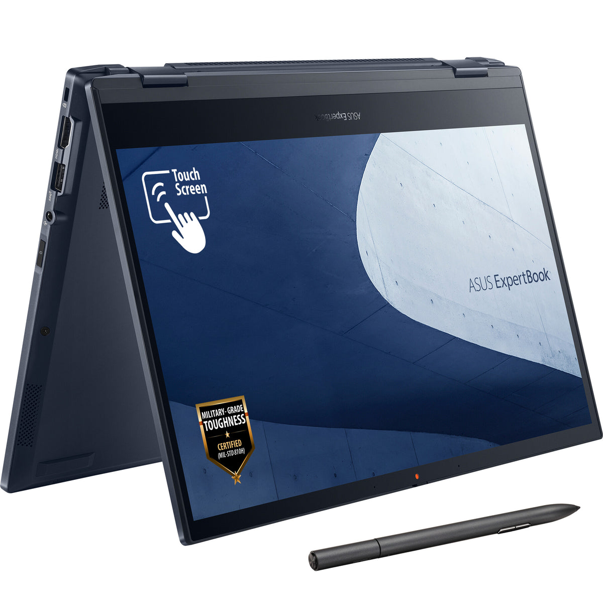 ASUS ExpertBook Hybrid (2-in-1) - 33.8 cm (13.3") - Touchscreen - Intel® Core™ i7-1165G7 - 16 GB DDR4-SDRAM - 512 GB SSD - Wi-Fi 6 - Windows 11 Pro - Black