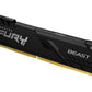 Kingston Technology FURY Beast Black - 8 GB 1 x 8 GB 3200MT/s DDR4 memory module