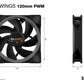 be quiet! Light Wings - ARGB PWM Case Fan in Black - 120mm